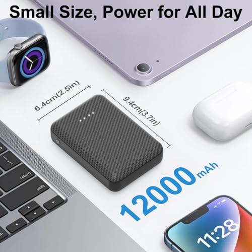 12000mAh Batterie Externe pour Gilet Chauffant - 5V 2A Power Bank Rechargeable pour Veste Chauffante et Doudoune Chauffante, Compatible avec iPhone iPad Samsung Tablet etc. – Image 5