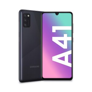 2020 Samsung Galaxy A41 - Dual SIM 4Go RAM 64Go - Prisme Crush Noir (Reconditionné)