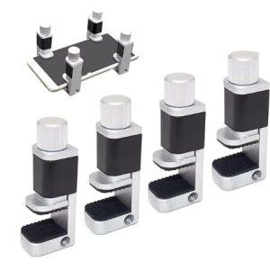 4 Pièces Clip D'Affichage Lcd Clip De Retenue Réglable Pour Écran Lcd Accessoires De Pince Pour Écran Lcd Pour Smartphones, Ordinateurs Ordinateurs Portables Tablettes Clip D'écran De Téléphon