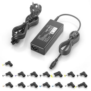 90W Chargeur Universel PC Ordinateur Portable pour HP ASUS Lenovo Acer Dell Sony Samsung Gateway MSI Medion Notebook Ultrabook Chromebook Câble d'alimentation avec 15 Connecteurs