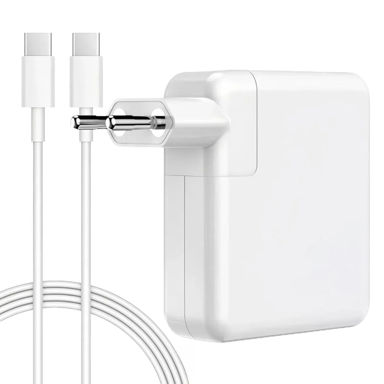 AILKIN Chargeur USB C 96W pour MacBook Pro 16, 15, 14, 13 Pouces 2024, 2023, 2022, 2021, M3 M2 M1 MacBook Air, Adaptateur d'alimentation USB-C pour Ordinateur Portable, avec câble 6.6ft 5A
