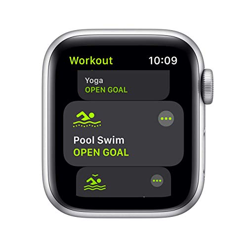 Apple Watch SE 2020 (GPS, 40MM) Boîtier en Aluminium Argent avec Bracelet Sport Blanc (reconditionné) – Image 3