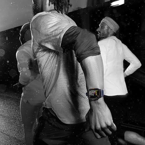 Apple Watch Ultra 2 (49 mm GPS + Cellular) Montre de Sport connectée avec Boîtier en Titane Naturel et Boucle Alpine Sahara (Large). Suivi de l’activité, GPS Haute précision, Neutre en Carbone – Image 3