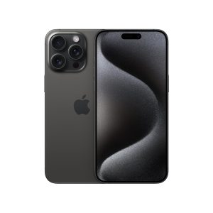 Apple iPhone 15 Pro Max 256Go - Titane Noir (Reconditionné)