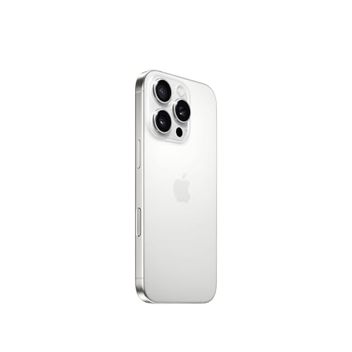 Apple iPhone 16 Pro (256 Go) - Titane Blanc – Image 3