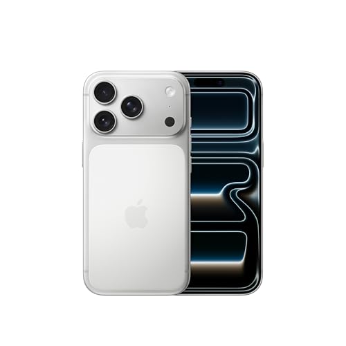 Apple iPhone 17 Pro 256 Go : Écran 6,3 pouces avec ProMotion jusqu’à 120 Hz, Puce A19 Pro, Autonomie prodigieuse, Système caméra Pro Fusion avec caméra avant Center Stage ; Argent – Image 2