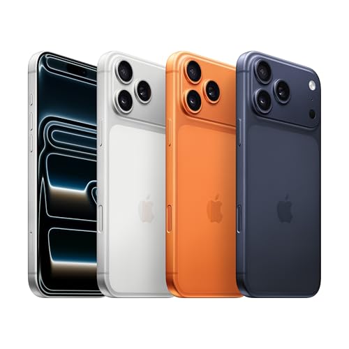 Apple iPhone 17 Pro Max 256 Go : Écran 6,9 Pouces, Puce A19 Pro, Autonomie Record sur iPhone, Système caméra Pro Fusion, Caméra Avant Center Stage ; Argent – Image 6