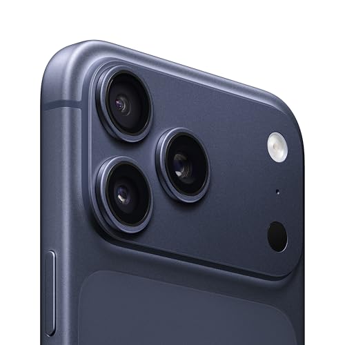 Apple iPhone 17 Pro Max 256 Go : Écran 6,9 Pouces, Puce A19 Pro, Autonomie Record sur iPhone, Système caméra Pro Fusion, Caméra Avant Center Stage ; Bleu Intense – Image 3