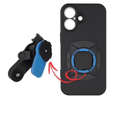 Coque Smartphone Compatible Quad Lock – Étui Antichoc avec Fixation Moto/Vélo – Modèles iPhone, Samsung – Protection Robuste & Support Système Quadlock (iPhone 17) – Image 6