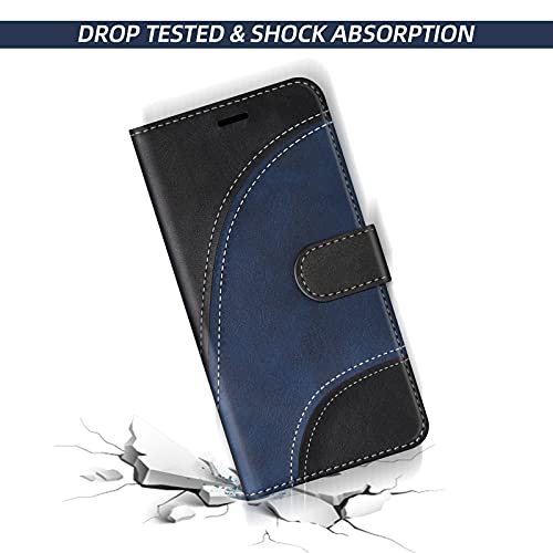 Coque pour Samsung Galaxy S24, Housse en Cuir PU Pochette de Portefeuille, Magnétique Étui de Protection Housse Coque pour Galaxy S24, Noir – Image 7