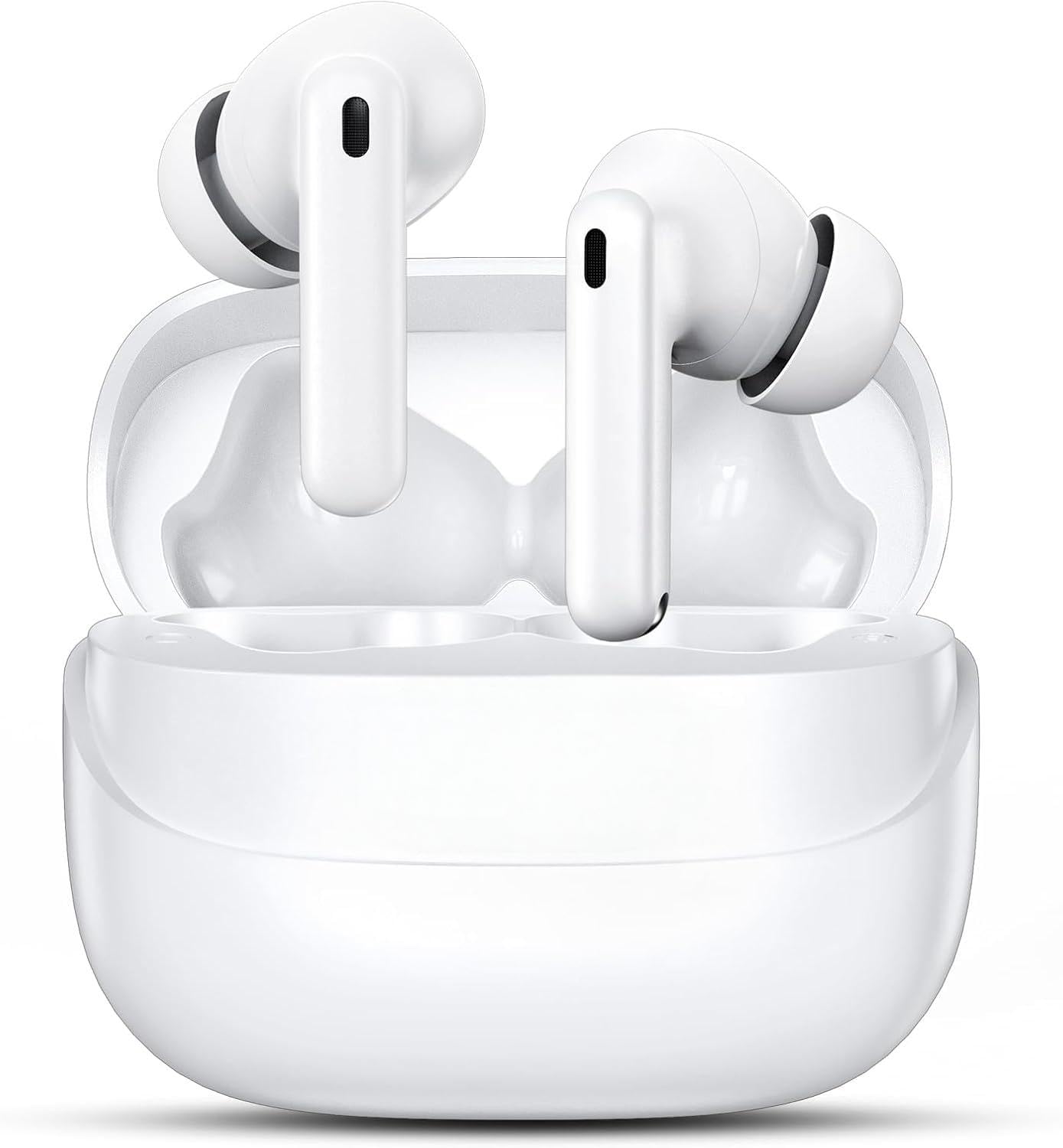 Ecouteurs Bluetooth sans Fil,Bluetooth 5.4 Ecouteurs sans Fil,Ecouteurs Hi-FI Son Stéréo,Écouteurs 50H Durée de Lecture CVC Réduction Casque Wireless for iOS Galaxy Xiaomi Oppo Android