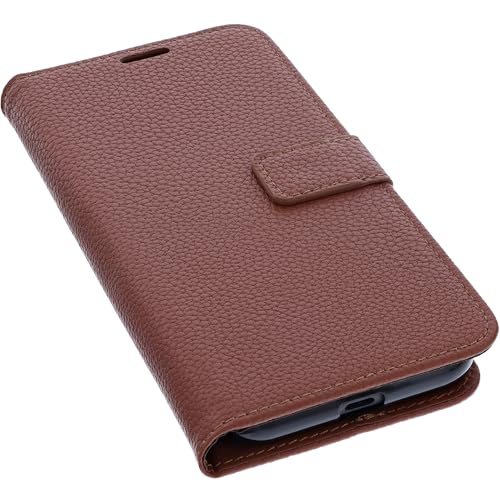Étui Compatible avec Doro Aurora A30 / A31 Protection Book Style Case Housse Portefeuille pour téléphone Smartphone Coque à Rabat Support Pochette Brun – Image 7