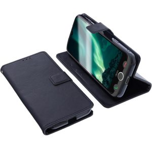 Étui Compatible avec Doro Aurora A30 / A31 Protection Book Style Case Housse Portefeuille pour téléphone Smartphone Coque à Rabat Support Pochette Noir