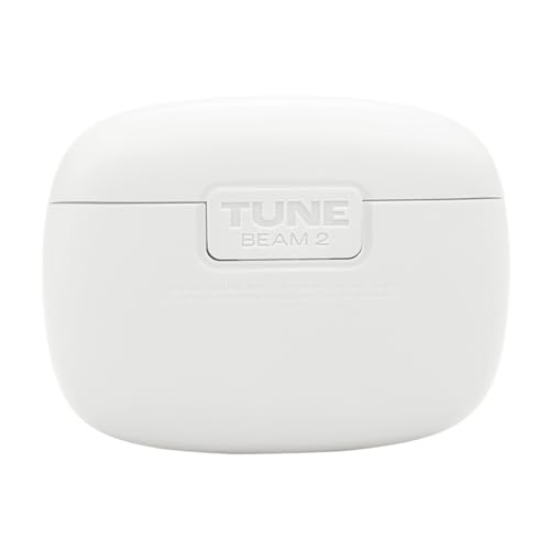 JBL Tune Beam 2, Écouteurs sans Fil Bluetooth, réduction de Bruit, 48 Heures d'autonomie, résistance à l'eau et à la poussière IP54, Connexion multipoint, Conception Intra sur Tige, Blanc – Image 7