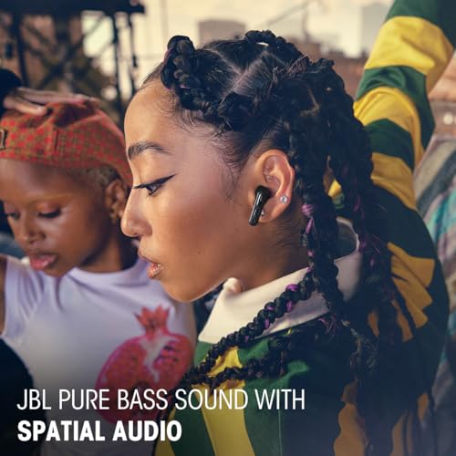 JBL Tune Flex 2, Écouteurs sans Fil Bluetooth, 48 h d'autonomie, résistance à l'eau et à la poussière IP54, résistance à l'eau et à la poussière IP54, Connexion multipoint, Noir – Image 5