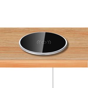 Kalb | Chargeur Rapide Qi à encastrer 20W Fast Charge sans Fil pour Smartphones et Accessoires