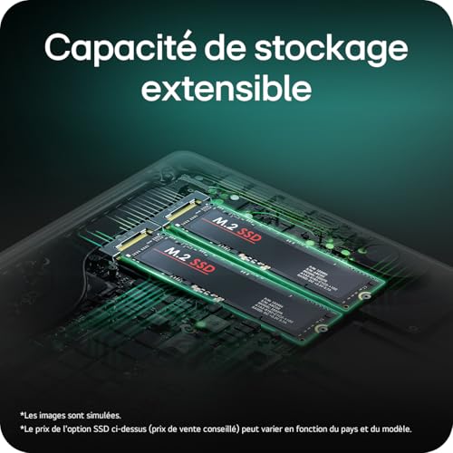 LG grambook 15U50T-G.AA56F - PC Portable 15" 1,65kg, écran NTSC 45% FHD Format 16:9, Intel® Evo™ i5-1334, RAM 16Go, SSD 512Go NVMe, Intel Iris XE Graphics, Windows 11 Home Next Gen., Gris Charbon – Image 7