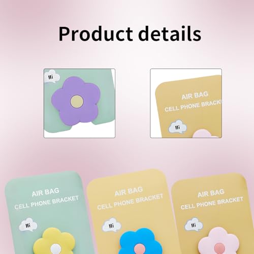 Lot de 4 poignées pour téléphone portable, accessoires pour smartphone, pour différentes tailles de téléphones portables, aide à la stabilité de téléphone portable – Image 6