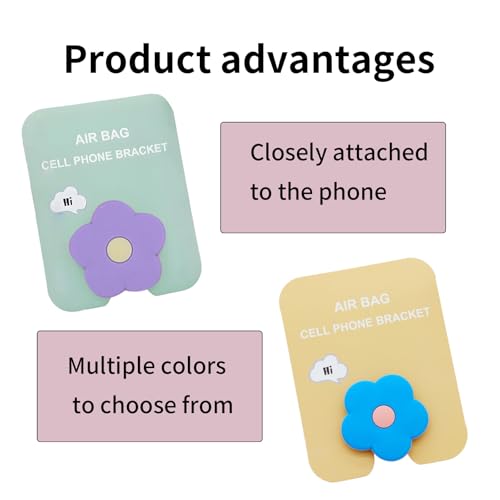 Lot de 4 poignées pour téléphone portable, accessoires pour smartphone, pour différentes tailles de téléphones portables, aide à la stabilité de téléphone portable – Image 7