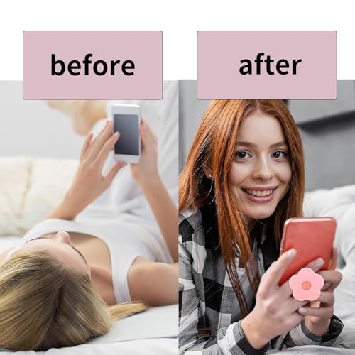 Lot de 4 poignées pour téléphone portable, accessoires pour smartphone, pour différentes tailles de téléphones portables, aide à la stabilité de téléphone portable – Image 8