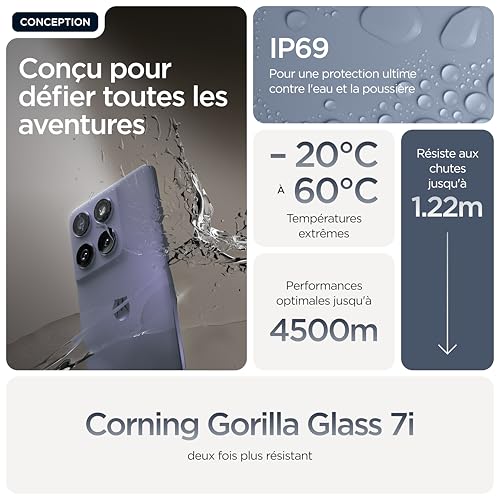 Motorola Edge 60 Fusion 256 Go, Smartphone debloqué, écran 6,67", Appareil Photo 50 MP, Batterie 5200 mAh, Slipstream (Gris), Coque de Protection et câble USB C Inclus – Image 7