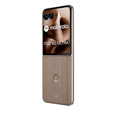 Motorola razr 60 Ultra 16, 512 Go, Smartphone debloqué, écran 4", Appareil Photo 50 MP avec IA, Batterie 4700 mAh, Mountaintrail (Bois), Coque de Protection et câble USB C Inclus – Image 5