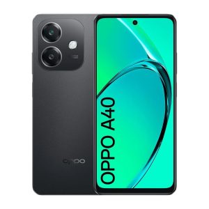 OPPO A40 4+128Go, Smartphone Android Débloqué, Téléphone Mobile, Écran 90Hz 6,67”LCD, Batterie 5100mAh, SUPERVOOC 45W, AI Principal 50MP, Snapdragon 6s 4G Gen1, Splash Touch, NFC, Double SIM, Noir