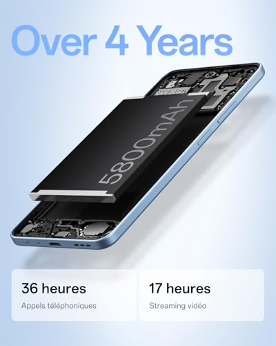 OPPO A5 Pro 4G 8Go RAM + 256Go ROM, Smartphone débloqué avec IA, écran 6,67 Pouces 90 Hz, Appareil Photo 50 Mpx avec autofocus, Batterie 5800 mAh, IP69, Feather Blue (Chargeur SUPERVOOC 45 W Inclus) – Image 8