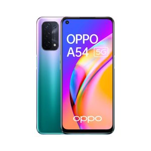 OPPO A54 - Smartphone 5G - 64 Go - Écran Ultra Fluide - Quadruple Capteur Photo 48 MP - Processeur Qualcomm Octa-Core - Ultra Grand Angle 8 MP - Autonomie 2 Jours - Violet [version FR]