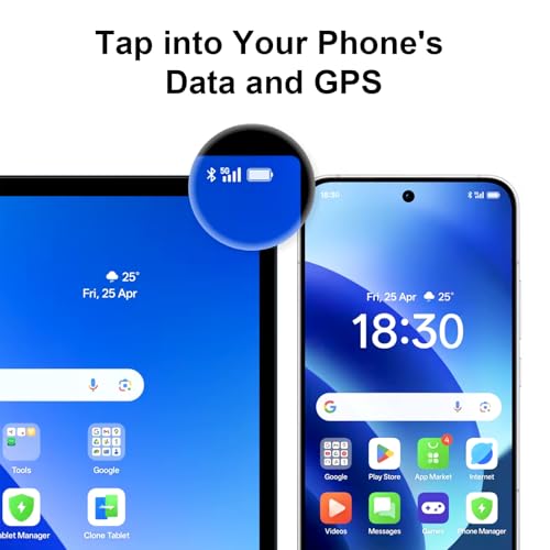 OPPO Pad SE Tablette Android 15, Écran 11" FHD 90Hz, WiFi, 4Go+128Go, Mode Enfant Personnalisé, Grande Batterie 9340mAh, Anti-reflet, Caméra 5MP, 4 Haut-parleurs, Google Service, Twilight Bleu – Image 7