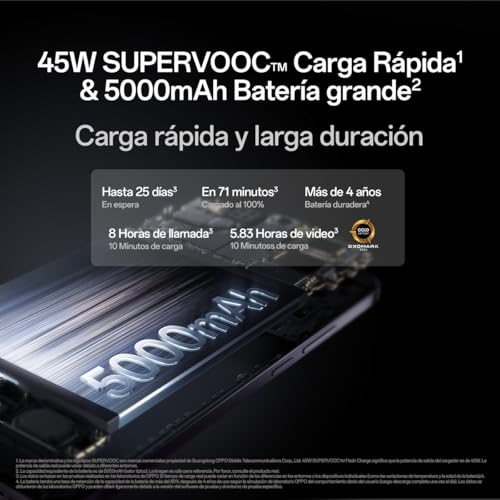 OPPO Reno 12F 4G, Smartphone Android, 8 Go RAM + 256 Go, Déverrouillé, Amber Orange – Image 8