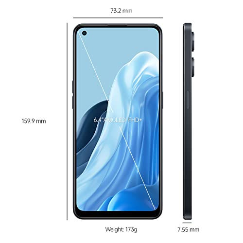 OPPO Reno 8 Lite - Smartphone 5G - 8 Go RAM + 128 Go - Triple Capteur Photo 64 MP, Frontal 32 MP - Écran AMOLED 60 Hz 6,43” - Batterie 4500 mAh + Charge Rapide 33W - Noir Cosmique (Reconditionné) – Image 5