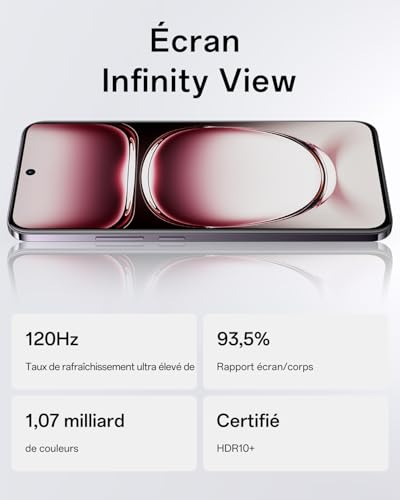 OPPO Reno12 Pro 5G 12+512Go, IA Smartphone Android Débloqué, Téléphone Portable, SUPERVOOC 80W, Batterie 5000mAh, Double Caméra AI 50MP, 120Hz 6.7” AMOLED, Dimensity 7300, Double SIM, NFC, Marron – Image 6