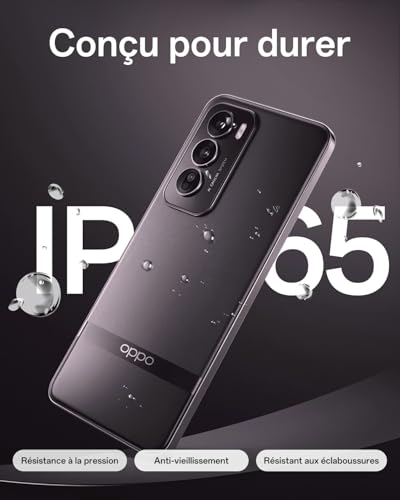 OPPO Reno12 Pro 5G 12+512Go, IA Smartphone Android Débloqué, Téléphone Portable, SUPERVOOC 80W, Batterie 5000mAh, Double Caméra AI 50MP, 120Hz 6.7” AMOLED, Dimensity 7300, Double SIM, NFC, Marron – Image 7