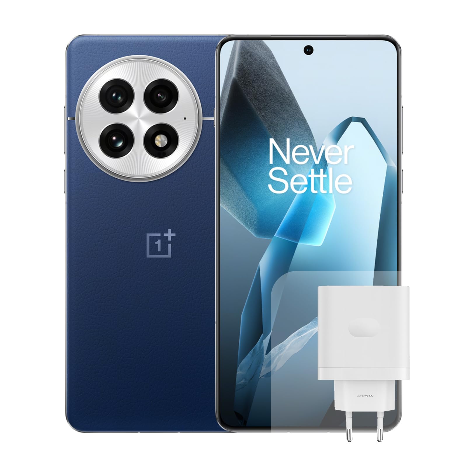 OnePlus 13 5G Smartphone, 16 Go RAM, 512 Go Stockage, Écran QHD 6,82 Pouces 120 Hz, Snapdragon 8 Elite, Batterie 6000 mAh, Triple Caméra Arrière 50 Mpx + OIS + 3X, avec Chargeur 100W, Océan de Minuit