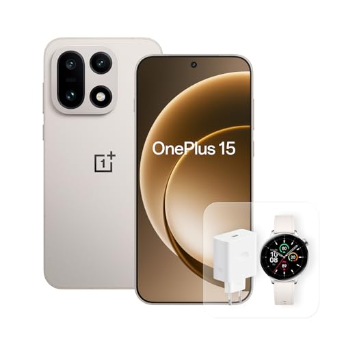OnePlus 15 5G Smartphone, 16GB RAM 512GB Mémoire, Snapdragon 8 Elite Gen 5, Batterie 7300mAh, Vidéo 4K 120FPS Dolby Vision, Triple Appareil Photo 50MP, Gaming 120FPS, Sand Storm – Image 2