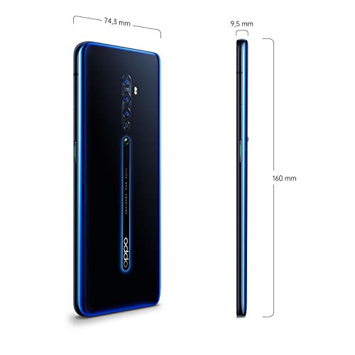 Oppo Reno 2 Smartphone Portable débloqué (8/256 Go - Luminous Noir - Double Sim) ColorOS 6.1 (Reconditionné) – Image 3