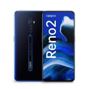 Oppo Reno 2 Smartphone Portable débloqué (8/256 Go - Luminous Noir - Double Sim) ColorOS 6.1 (Reconditionné)