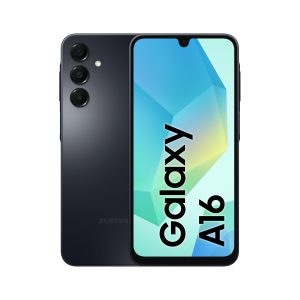 Samsung Galaxy A16 128 Go, Smartphone Android Déverrouillé, Écran 6,7", Batterie 5000 mAh, Bleu Nuit, Version FR