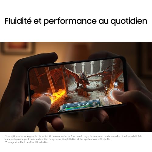 Samsung Galaxy A16 128 Go, Smartphone Android Déverrouillé, Écran 6,7", Batterie 5000 mAh, Gris, Version FR – Image 8