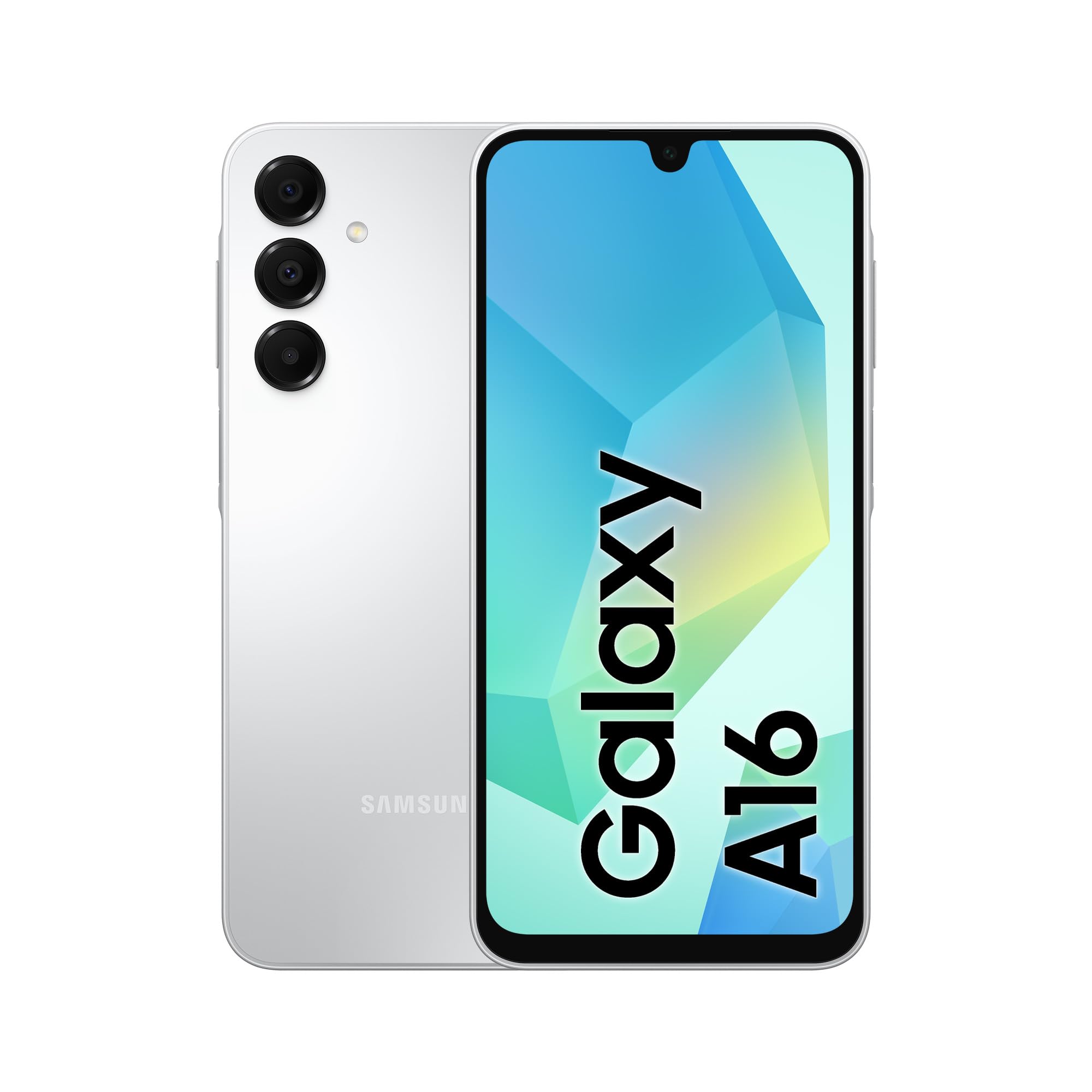 Samsung Galaxy A16 128 Go, Smartphone Android Déverrouillé, Écran 6,7", Batterie 5000 mAh, Gris, Version FR