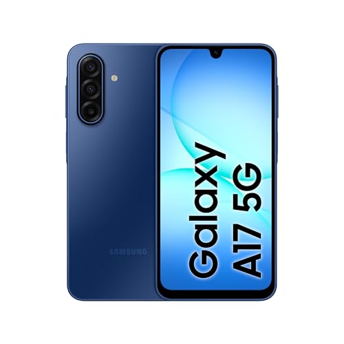 Samsung Galaxy A17 5G 128 Go, Smartphone Android déverrouillé, écran 6,7", Batterie 5000 mAh, Bleu, Version FR – Image 2