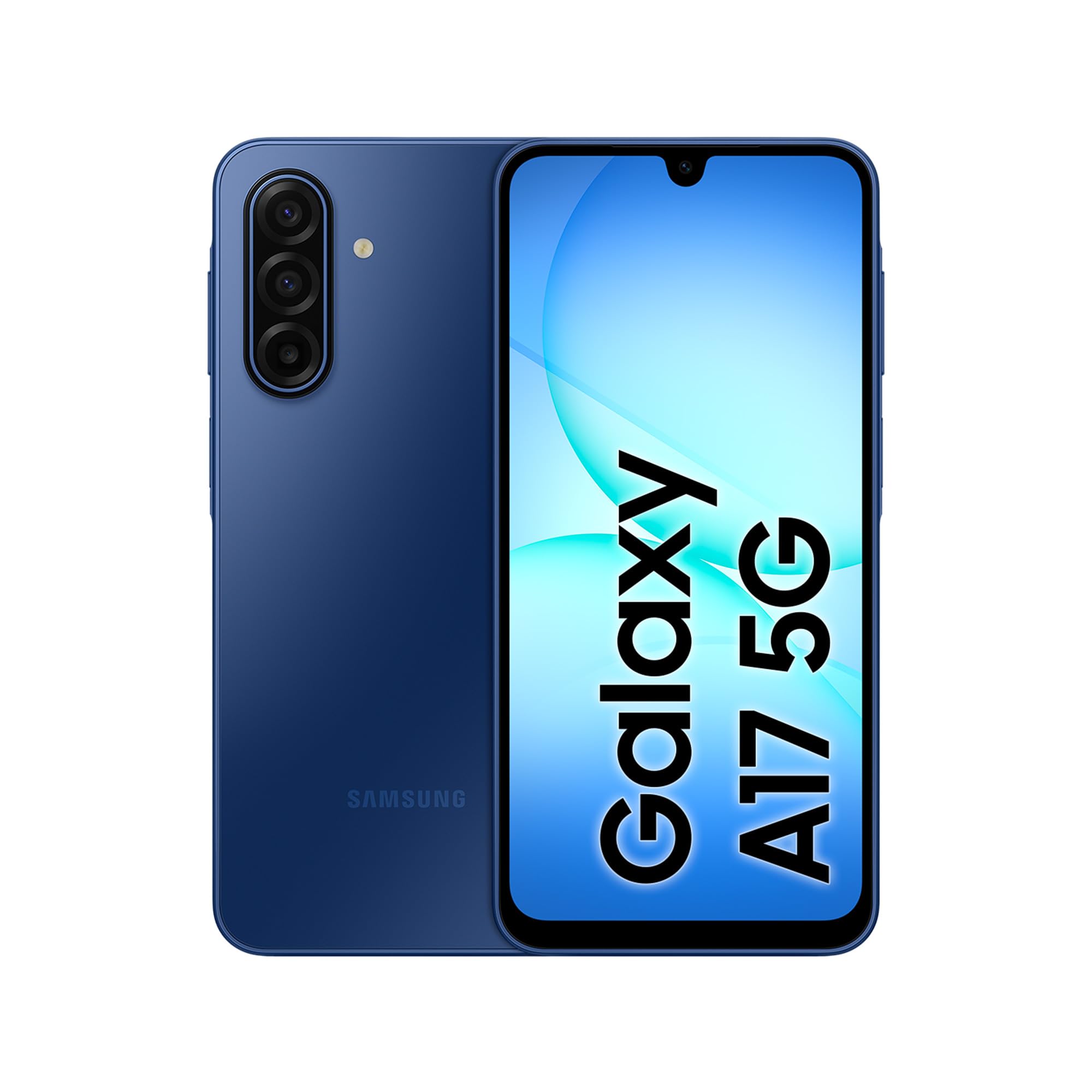 Samsung Galaxy A17 5G 128 Go, Smartphone Android déverrouillé, écran 6,7", Batterie 5000 mAh, Bleu, Version FR