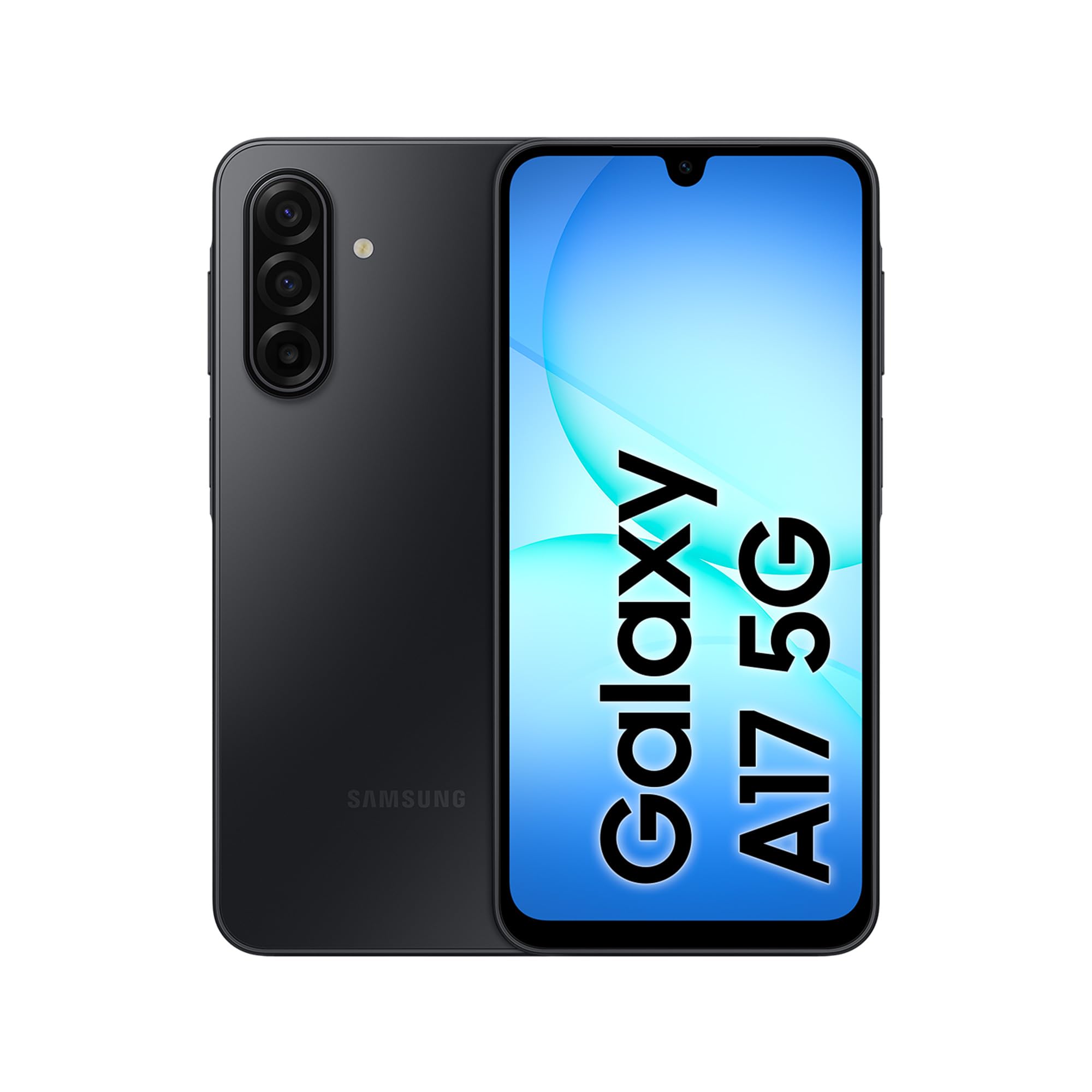 Samsung Galaxy A17 5G 128 Go, Smartphone Android déverrouillé, écran 6,7", Batterie 5000 mAh, Noir, Version FR