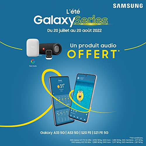 Samsung Galaxy A33 5G, 128 Go, Noir (Reconditionné) – Image 3