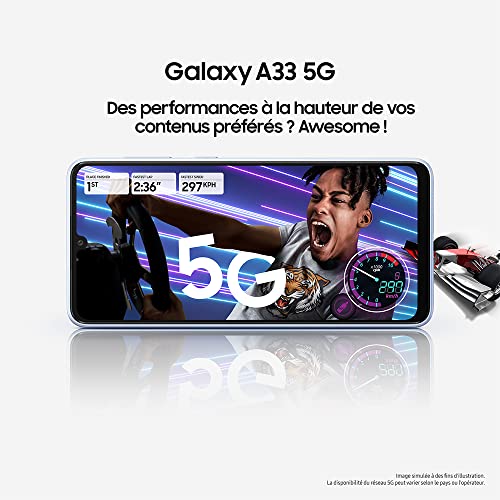 Samsung Galaxy A33 5G, 128 Go, Noir (Reconditionné) – Image 5