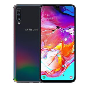 Samsung Galaxy A70 6.7" Smartphone 6 Go de RAM sans SIM 128 Go Double SIM Noir A (renouvelé)