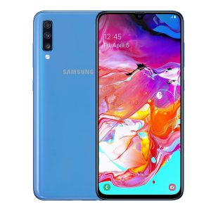 Samsung Galaxy A70 Dual-SIM 128 Go 6,7" FHD+ Android 9 Pie UK Version Smartphone – Bleu (renouvelé)