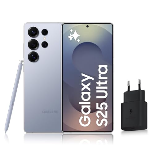 Samsung Galaxy S25 Ultra, Smartphone Android 5G avec Galaxy AI, 256 Go, Chargeur secteur rapide 25W inclus, Smartphone déverrouillé, Bleu Titane, Version FR – Image 2