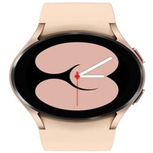 Samsung Galaxy Watch4 BT Montre Intelligente Ronde Bluetooth Wear OS, Lunette rotative Nue Montre Fitness Tracker Fitness 40 mm Or Rose (Reconditionné)